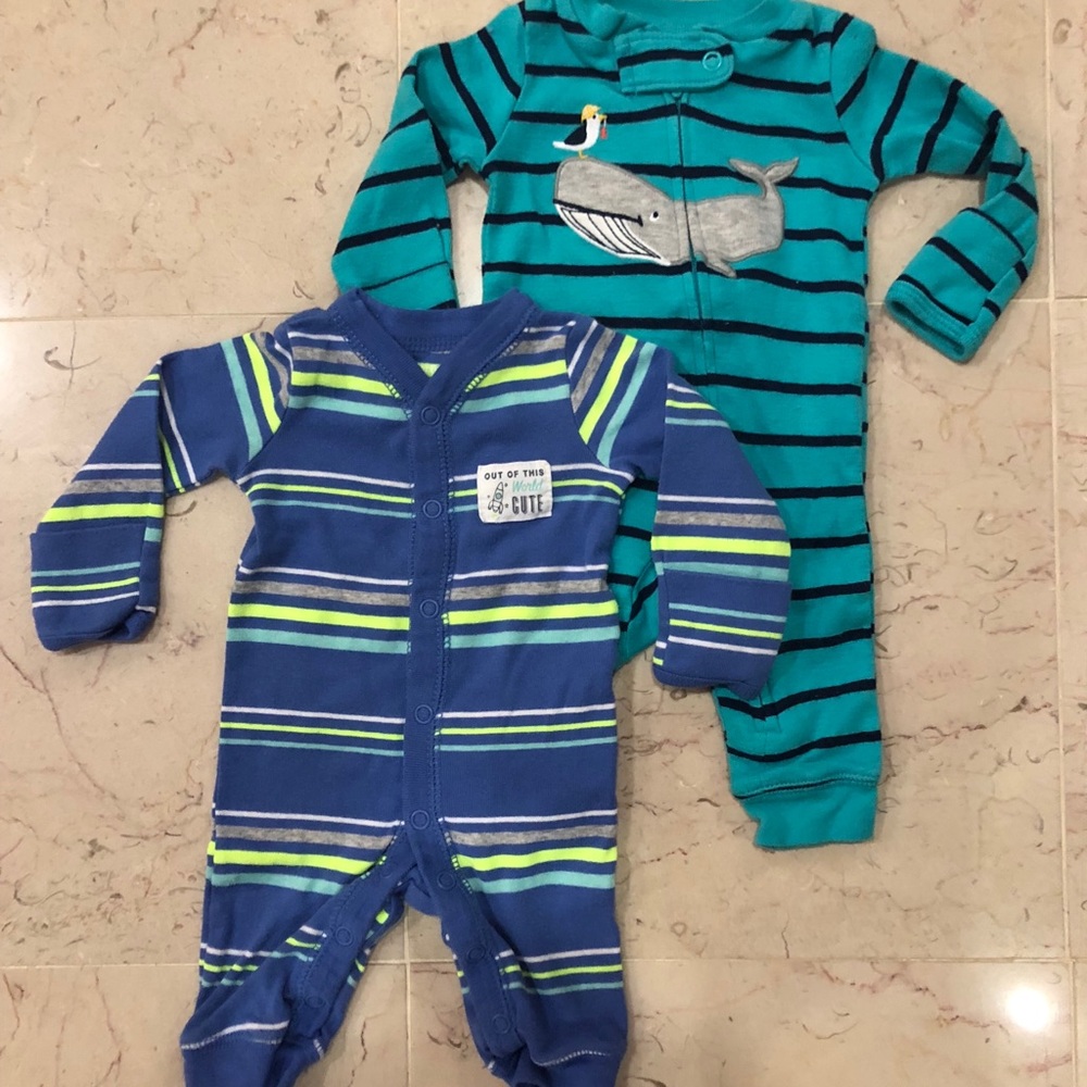Carter’s Infant NB Onepiece Sleepers